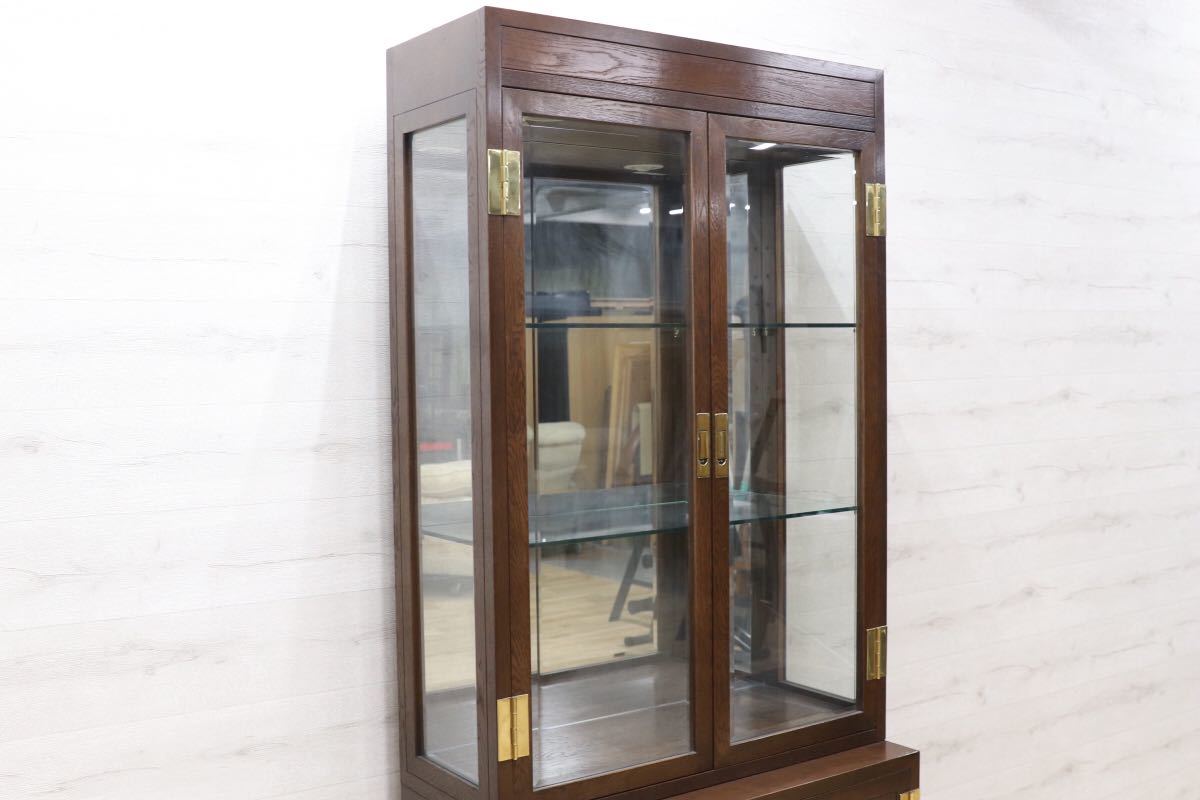 GMEN109D○domani / ドマーニ Morganton モーガントン キャビネット 飾り棚 リビングボード 定価約47.7万