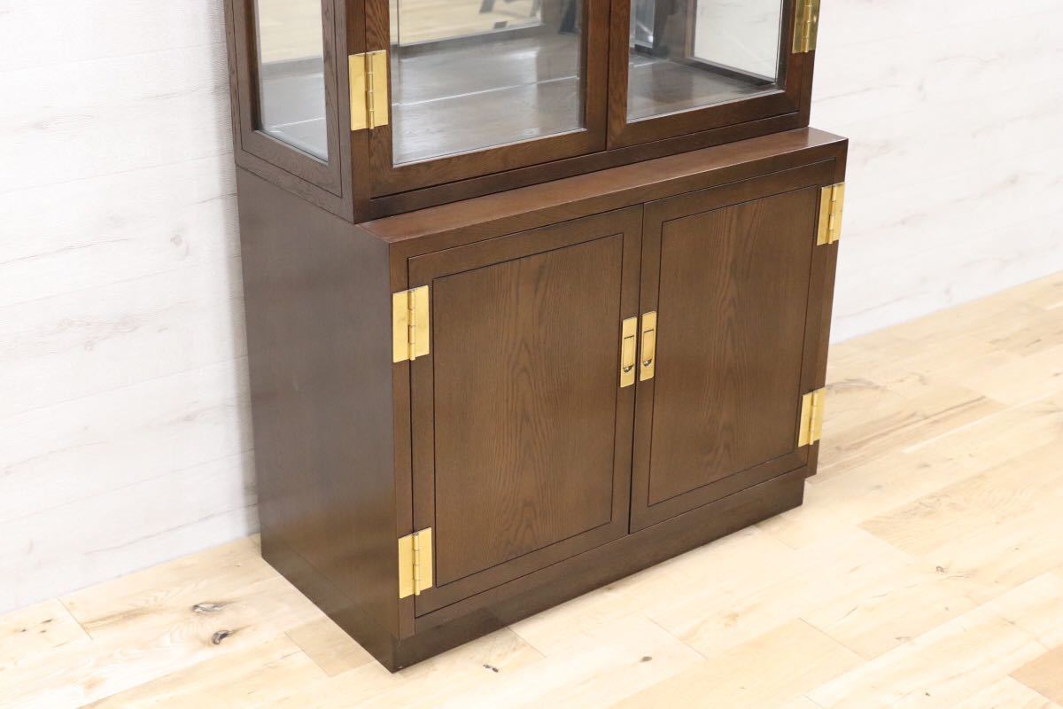 GMEN109D○domani / ドマーニ Morganton モーガントン キャビネット 飾り棚 リビングボード 定価約47.7万