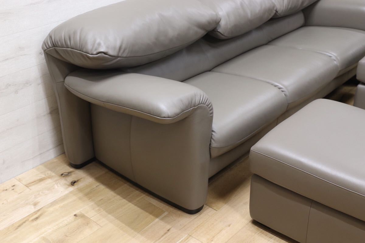 GMEN122○domani / ドマーニ Excel-Life エクセルライフ ソファ 3点セット 定価約110万 展示品 カリモク最高峰 検)マラルンガ カッシーナ