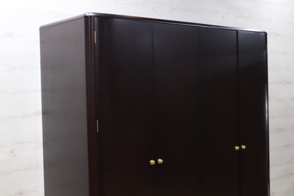 GMEK375○松創 最高級 ワードローブ 洋服箪笥 洋ダンス IDC大塚家具 参考価格150万