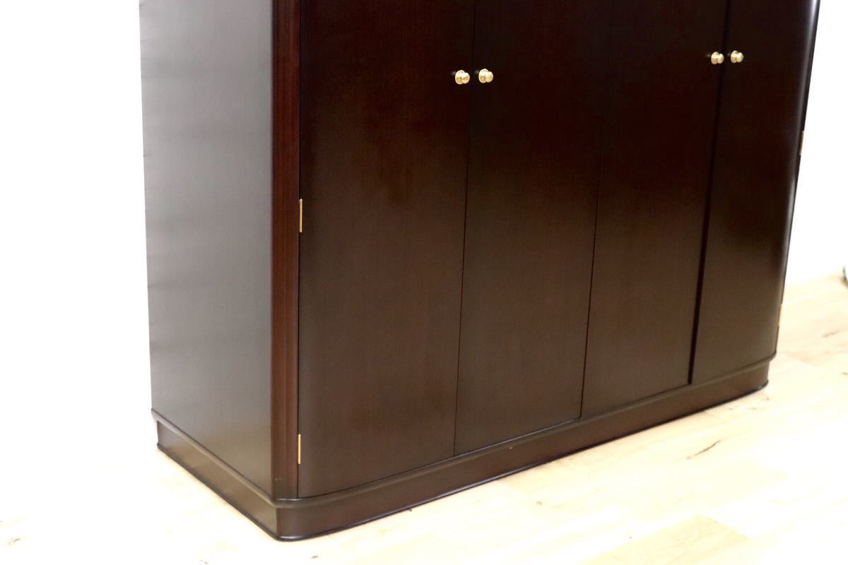 GMEK375○松創 最高級 ワードローブ 洋服箪笥 洋ダンス IDC大塚家具 参考価格150万