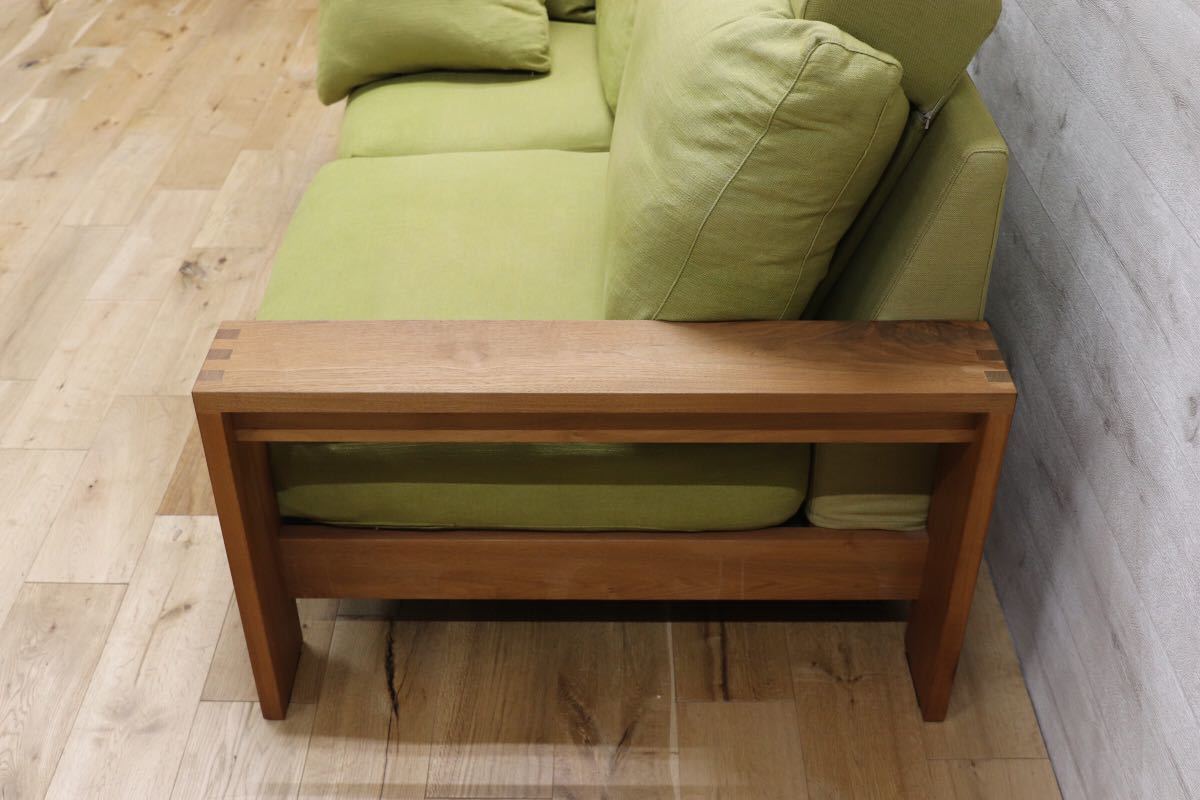 GMEH162○TAKUMI SOFA / 匠ソファ ウォールナット 無垢材 2.5人掛けソファ 約45万 検)マスターウォール ACTSC IDC大塚家具