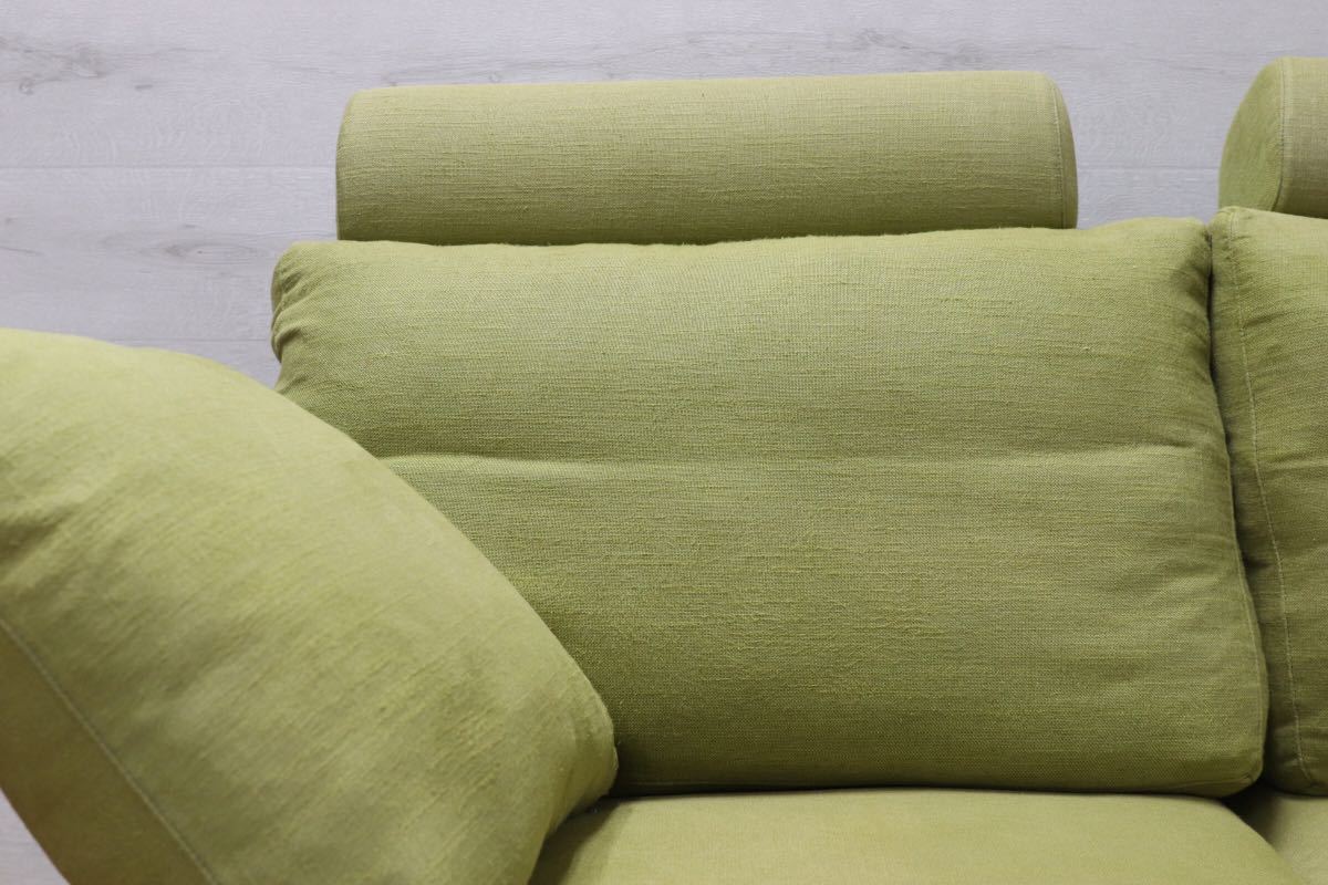 GMEH162○TAKUMI SOFA / 匠ソファ ウォールナット 無垢材 2.5人掛けソファ 約45万 検)マスターウォール ACTSC IDC大塚家具