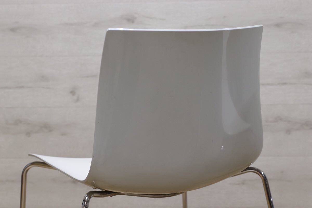 GMEH176○arper Catifa / アルペール スタッキングチェア 白 ホワイト 2脚セット イタリア モダン デザイナーズ