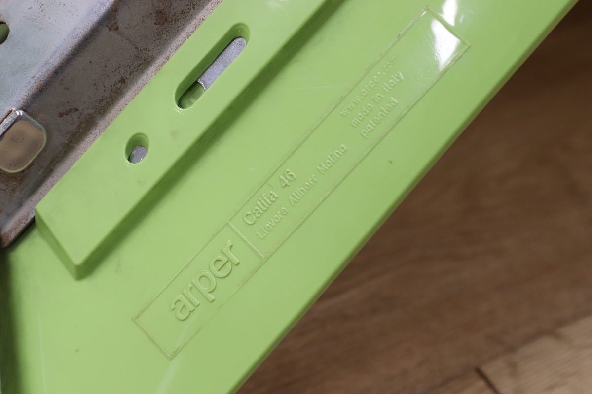 GMEH176○arper Catifa / アルペール スタッキングチェア 緑 グリーン 2脚セット イタリア モダン デザイナーズ