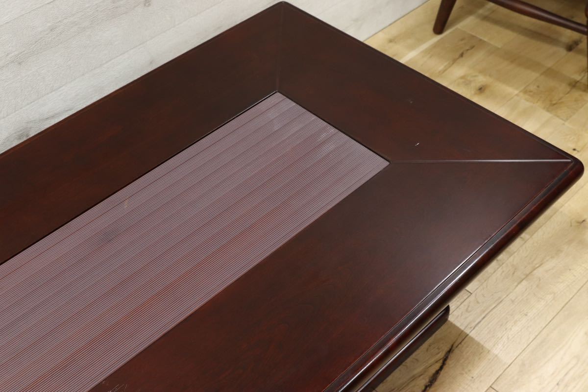 GMEK634○モリシゲ / MORISHIGE センターテーブル リビングテーブル 応接 机 座卓 ローテーブル IDC大塚家具 和室 座敷