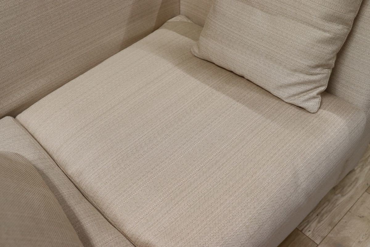 GMEK624○ACTUS / アクタス 2人掛けソファ ラブソファ ベージュ ファブリック 長椅子