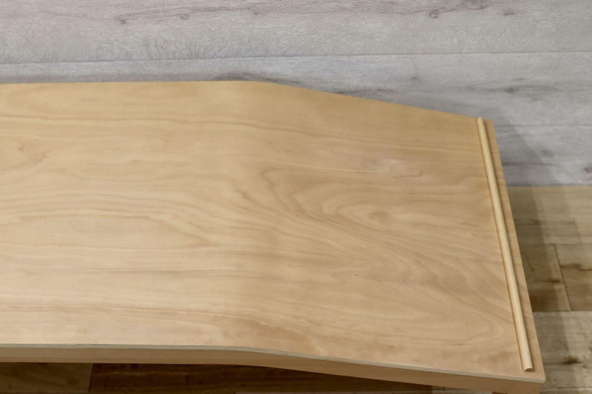 GMEK589○ACTUS / アクタス ehon naname table センターテーブル リビングテーブル ブナ材 北欧スタイル 定価約5万 展示品