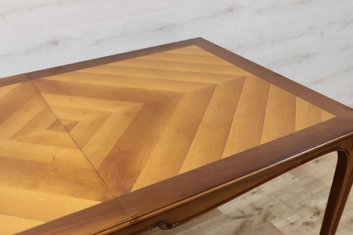 GMEK647○Medea / メデア ART41 ダイニングテーブル イタリア製 定価112万 クラシック 最高級 IDC大塚家具 アール・ヌーヴォー様式