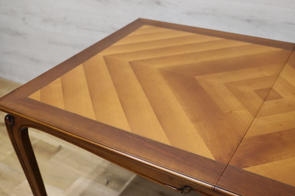 GMEK647○Medea / メデア ART41 ダイニングテーブル イタリア製 定価112万 クラシック 最高級 IDC大塚家具 アール・ヌーヴォー様式