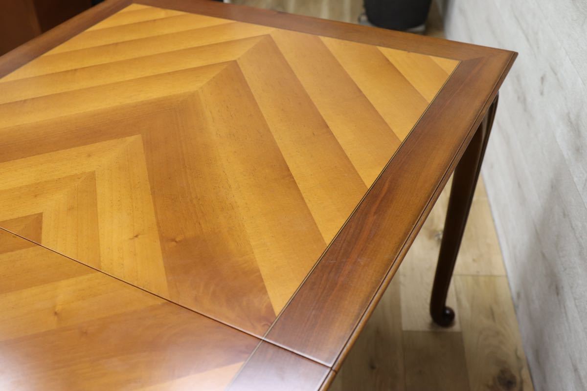 GMEK647○Medea / メデア ART41 ダイニングテーブル イタリア製 定価112万 クラシック 最高級 IDC大塚家具 アール・ヌーヴォー様式