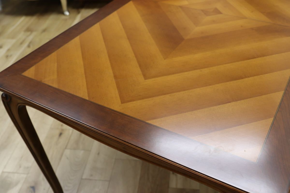 GMEK647○Medea / メデア ART41 ダイニングテーブル イタリア製 定価112万 クラシック 最高級 IDC大塚家具 アール・ヌーヴォー様式