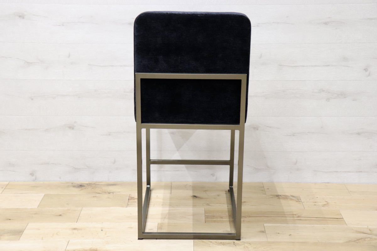 GMEN202B○Meridian Furniture カウンターチェア ハイチェア 椅子 モダン ミッドセンチュリー 参考定価3.6万 展示品