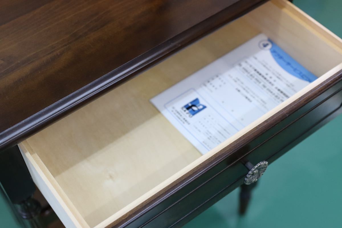 GMEN228○karimoku / カリモク コルクボード 玄関ラック コロニアル 花台 飾り台 カントリー 未使用在庫品