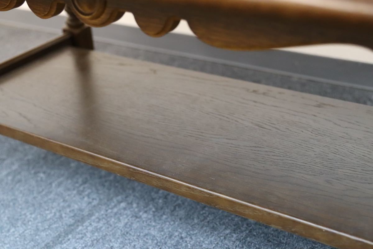 GMEK833○飛騨産業 / HIDA キツツキ 穂高 センターテーブル リビングテーブル ローテーブル オーク材 定価約9万