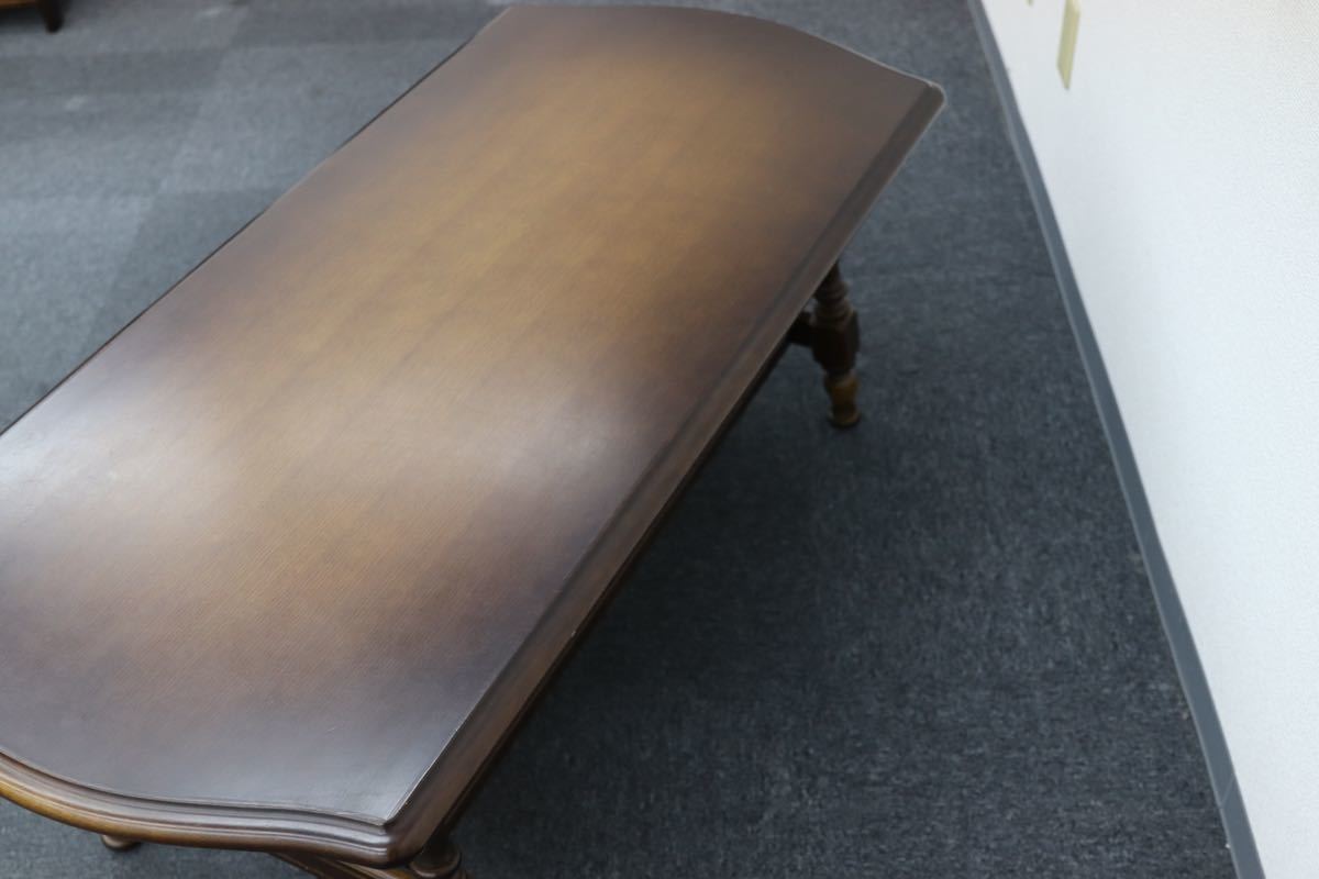 GMEK833○飛騨産業 / HIDA キツツキ 穂高 センターテーブル リビングテーブル ローテーブル オーク材 定価約9万