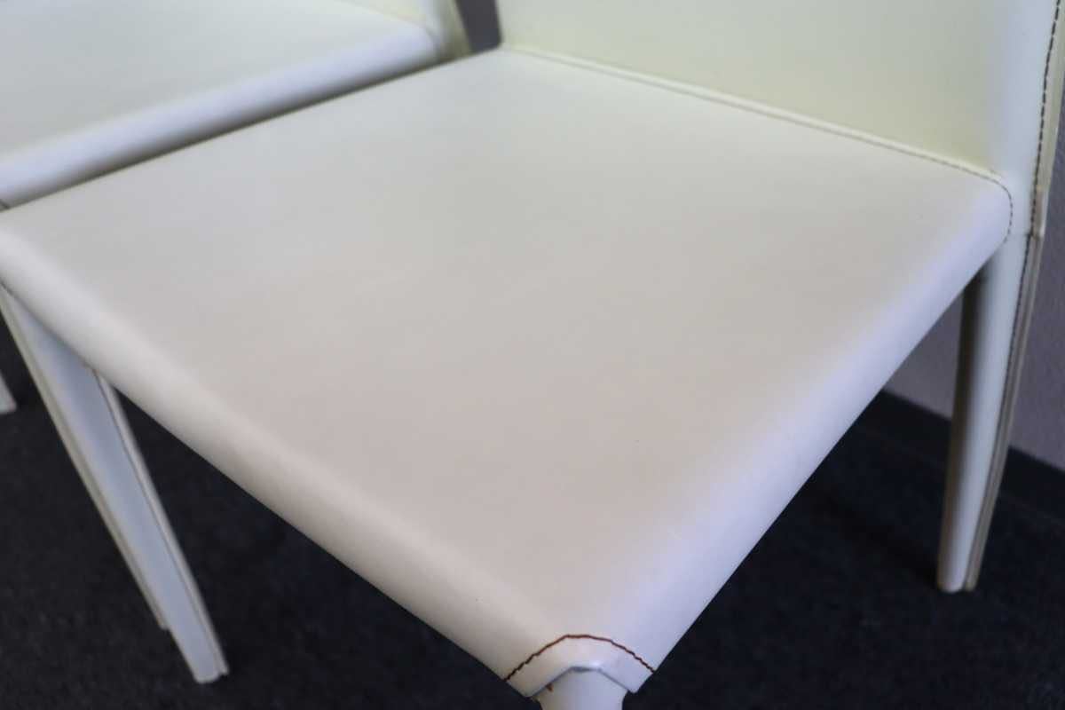 GMEK791B○Asplund / アスプルンド レザーチェア ダイニングチェア ステッチレザー 定価約8万 モダン