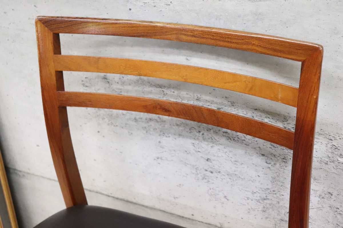 GMDKS351○Skovby / スコービー 北欧 ヴィンテージ デンマーク 希少 ローズウッド材 椅子 ダイニングチェア