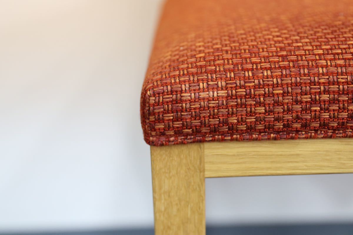 GMEK884○Ritzwell / リッツウェル BLAVA ブラヴァ ダイニングチェア 椅子 3脚セット オーク材 ファブリック 定価約29万 展示品