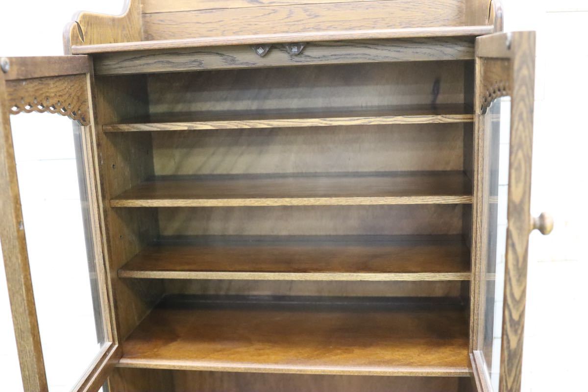 GMEH302○パリの雑貨屋 インテルナ南條 カップボード 食器棚 飾り棚 水屋棚 キャビネット カントリー 定価約17万