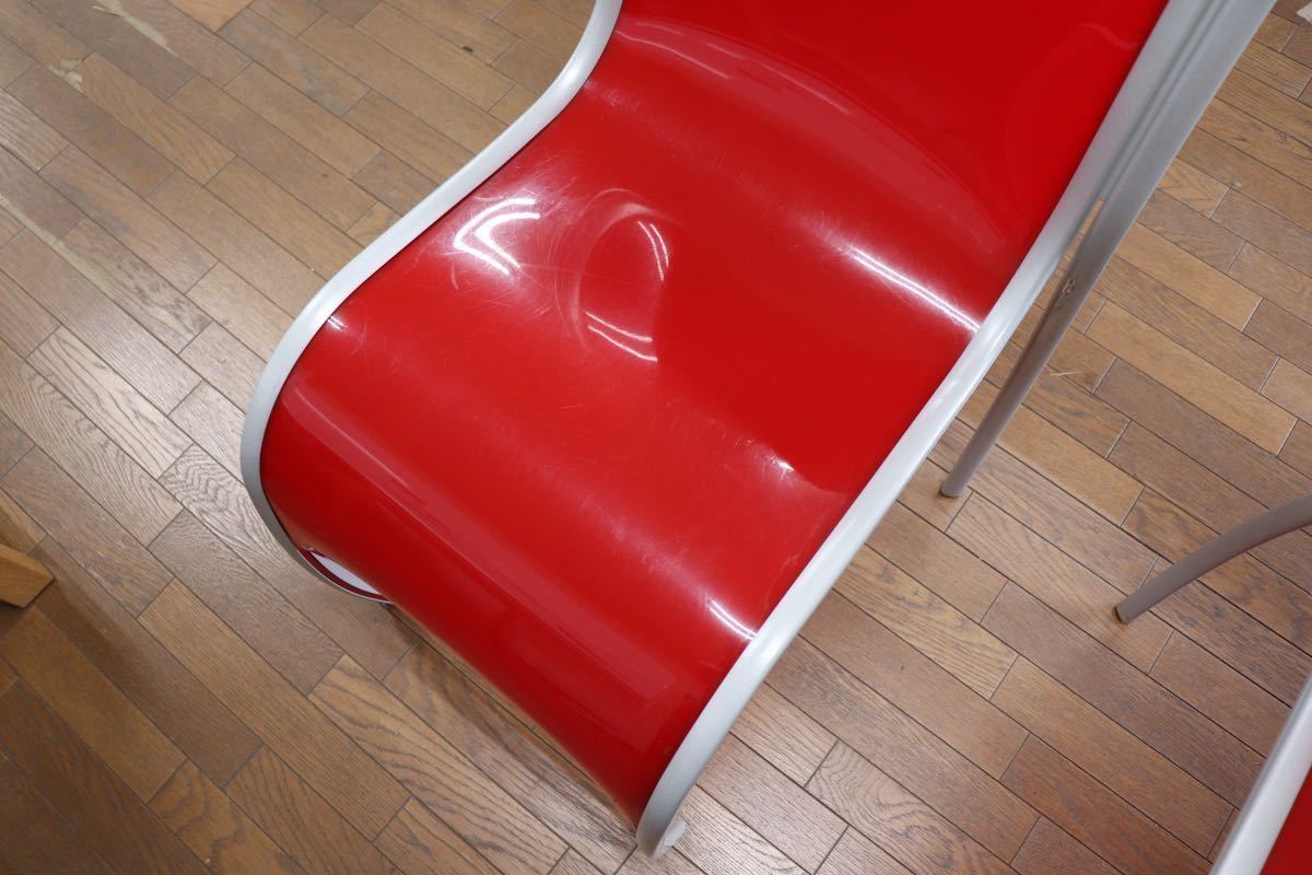 GMFS5I○Kartell / カルテル FPEチェア RonArad ロン・アラッド スタッキングチェア ダイニングチェア 椅子 2脚セット 定価約11.4万