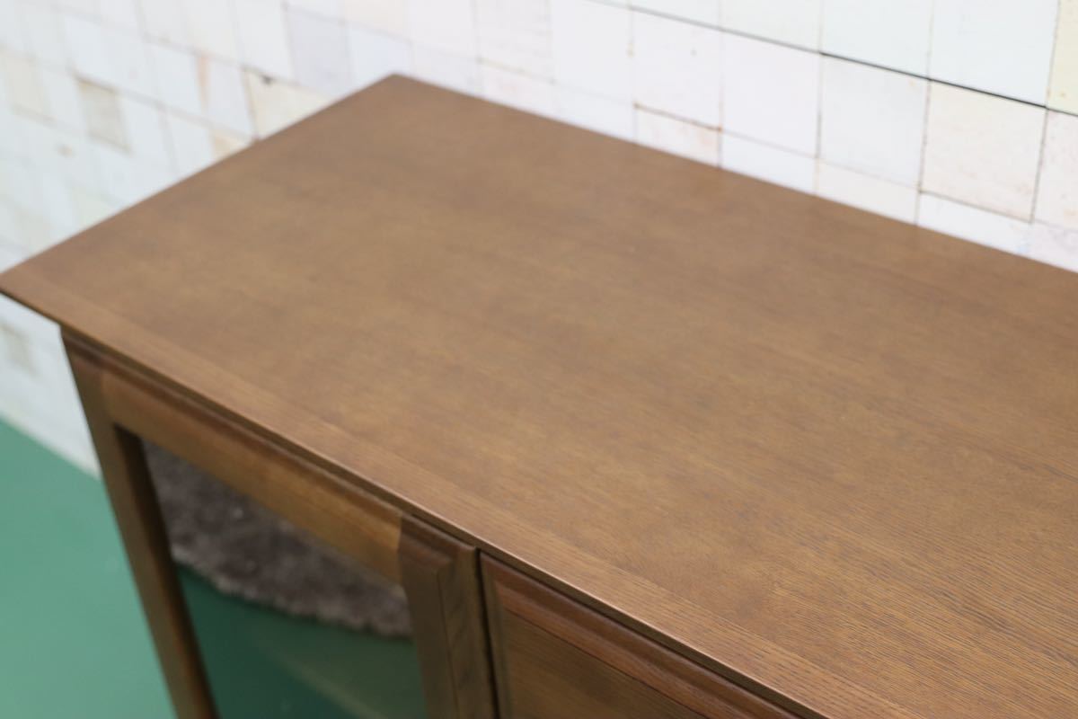 GMFT30○起立木工 / kiritsu furniture ポルタ サイドボード リビングボード 楢材 定価8.25万