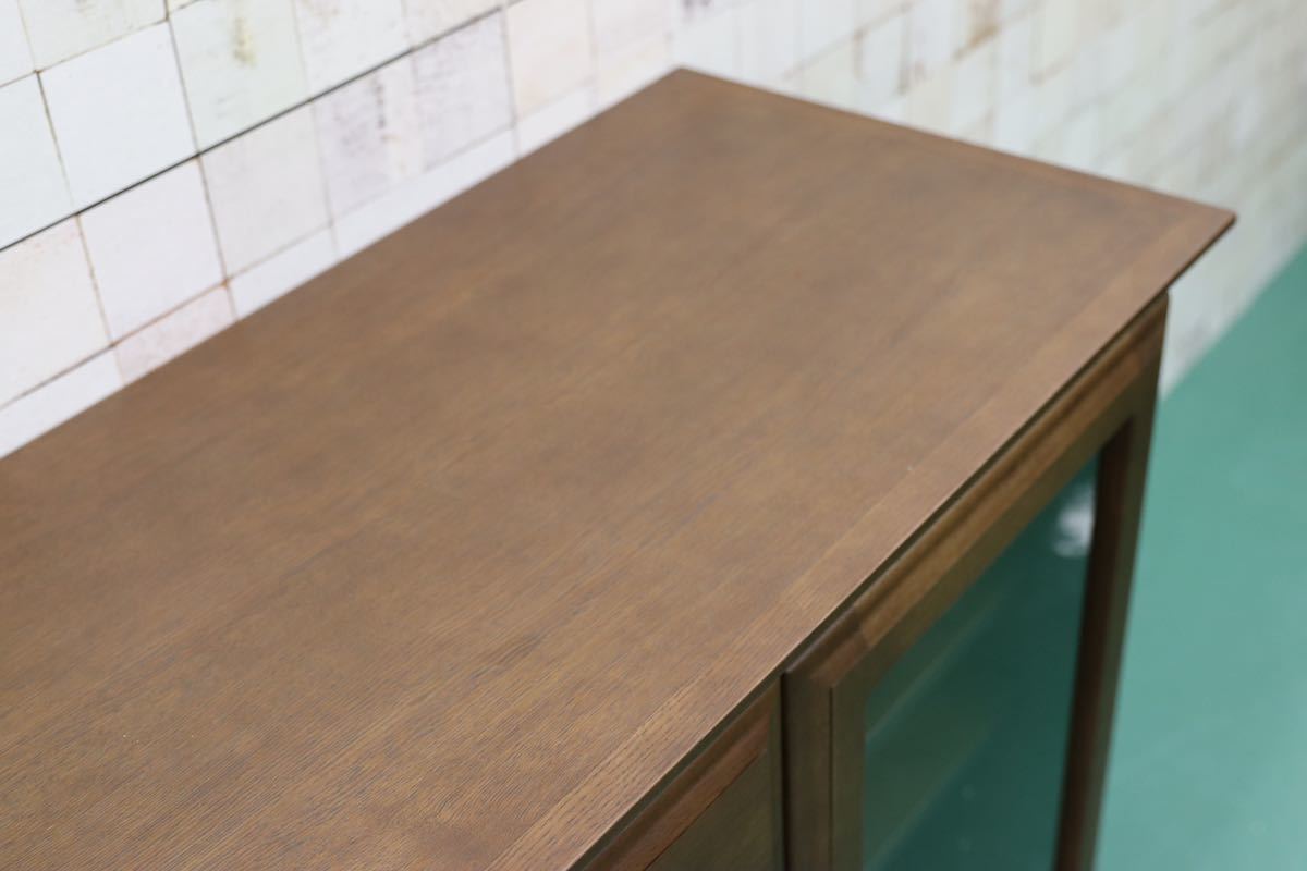 GMFT30○起立木工 / kiritsu furniture ポルタ サイドボード リビングボード 楢材 定価8.25万