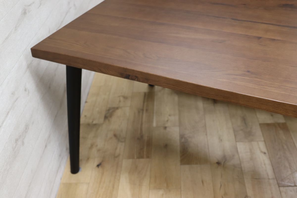 GMFN5○大川家具 GROVE グローブ ダイニングテーブル&ベンチ 食卓テーブル 長椅子 ダイニングチェア 定価16.35万 展示品