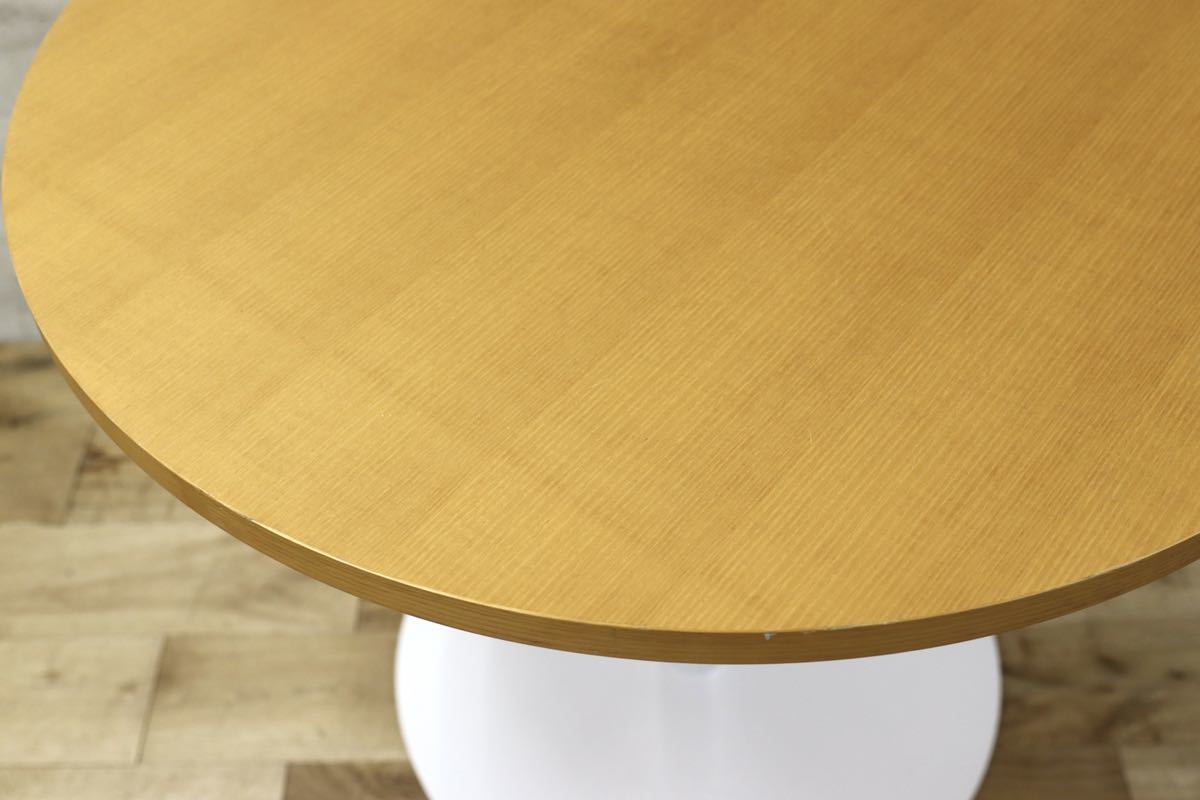 GMET353D○Cassina / カッシーナ ミーティングテーブル ラウンドテーブル オフィス 丸テーブル イタリア モダン 特注 展示品