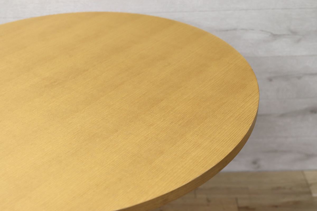 GMET353D○Cassina / カッシーナ ミーティングテーブル ラウンドテーブル オフィス 丸テーブル イタリア モダン 特注 展示品