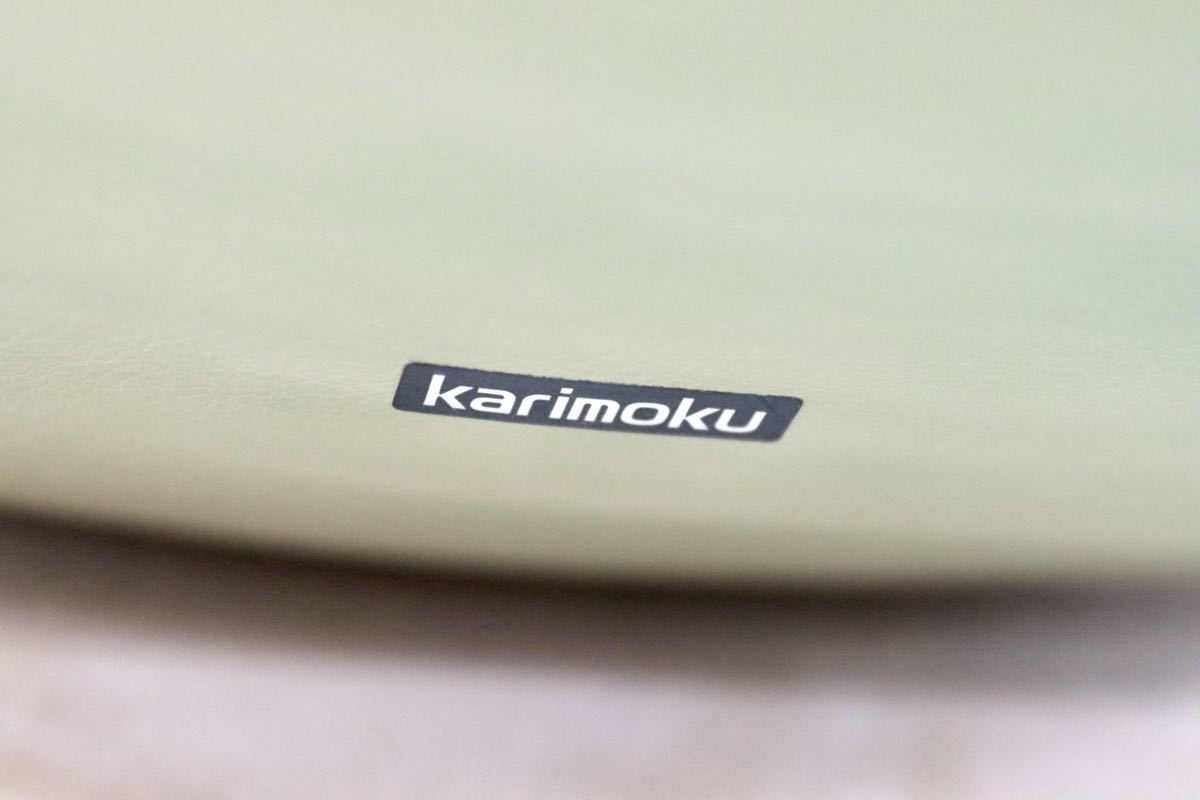 GMEH2F○karimoku / カリモク リクライニングチェア パーソナルチェア 1人掛け シングルソファ 回転椅子 ソフトレザー 定価13万