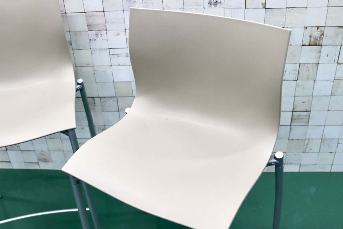 GMFT42○driade / ドリアデALEPH カメレオンハイチェア カウンターチェア 椅子 2脚セット デザイナーズ 家具 展示品