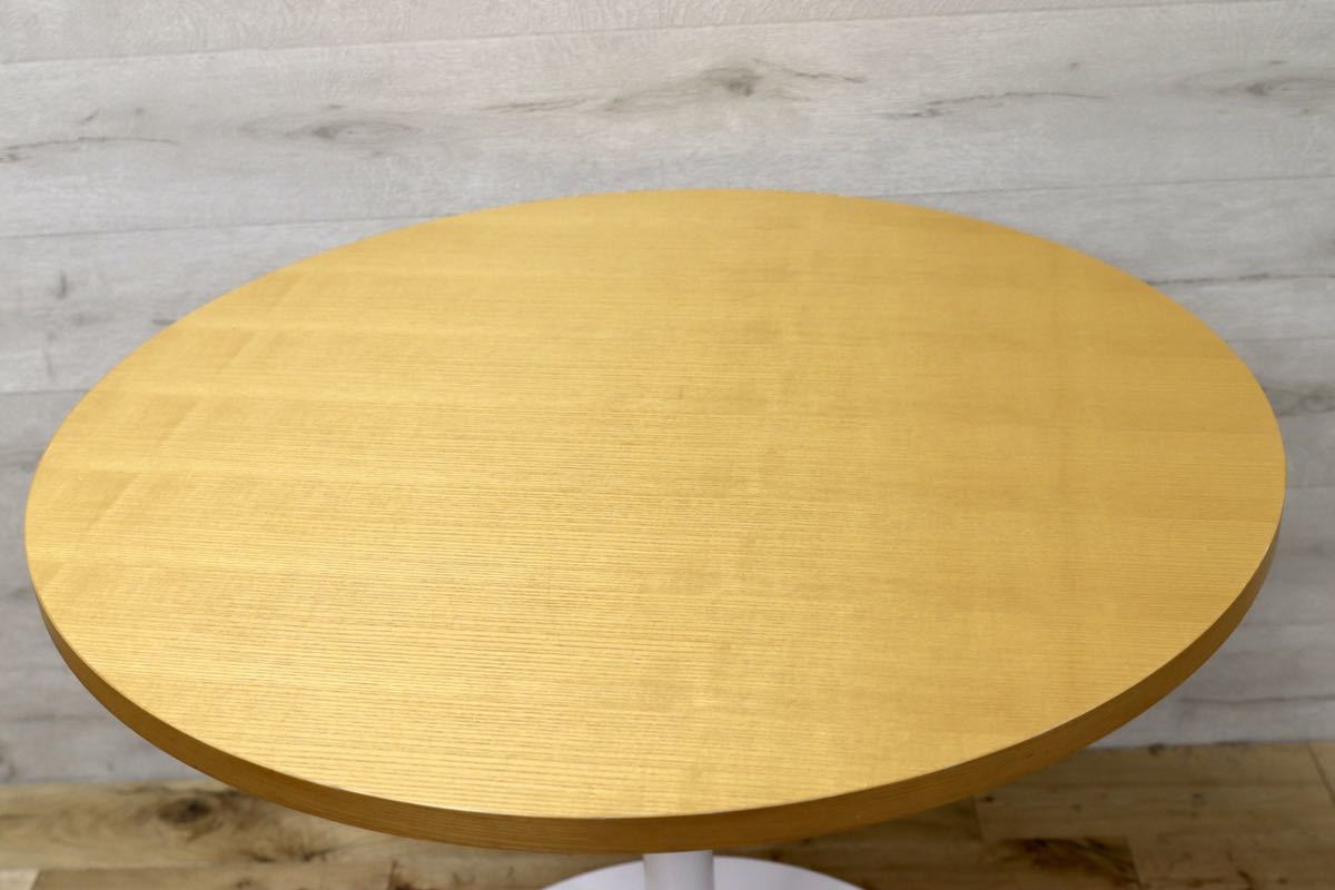 GMET353E○Cassina / カッシーナ ミーティングテーブル ラウンドテーブル オフィス 丸テーブル イタリア モダン 特注