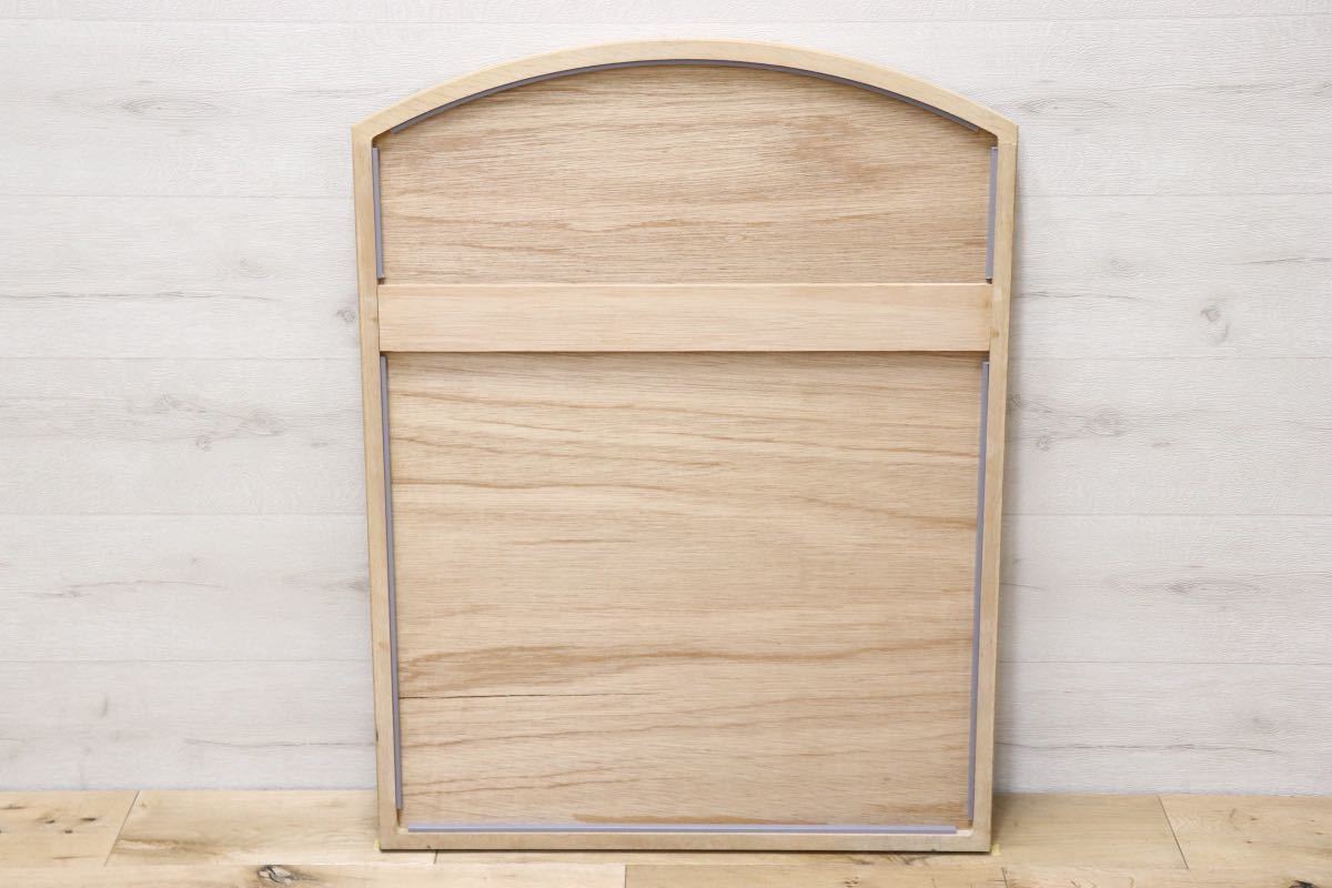 GMET380I○壁掛けミラー ウォールミラー 鏡 姿見 シンプルモダン 木製フレーム 大型ミラー オーク材 US クラシック 検)ドレクセル DREXEL