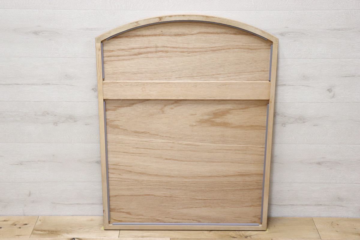 GMET380K○壁掛けミラー ウォールミラー 鏡 姿見 シンプルモダン 木製フレーム 大型ミラー オーク材 US クラシック 検)ドレクセル DREXEL