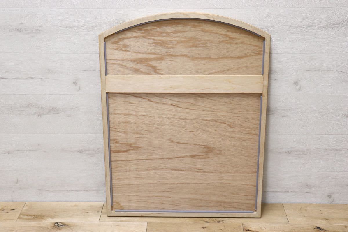 GMET380S○壁掛けミラー ウォールミラー 鏡 姿見 シンプルモダン 木製フレーム 大型ミラー オーク材 US クラシック 検)ドレクセル DREXEL