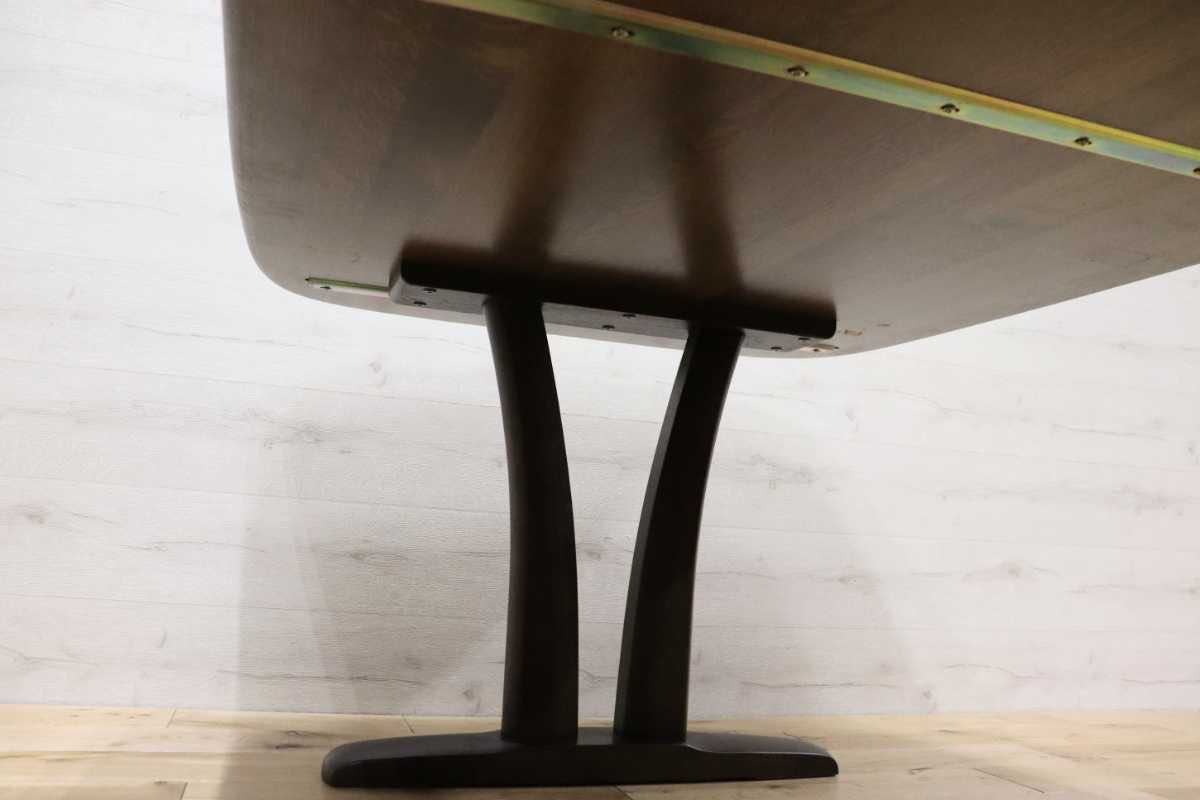 GMFK92○ibata / イバタインテリア ダイニングテーブル 食卓テーブル 作業台 楢材 机 飛騨家具 展示品