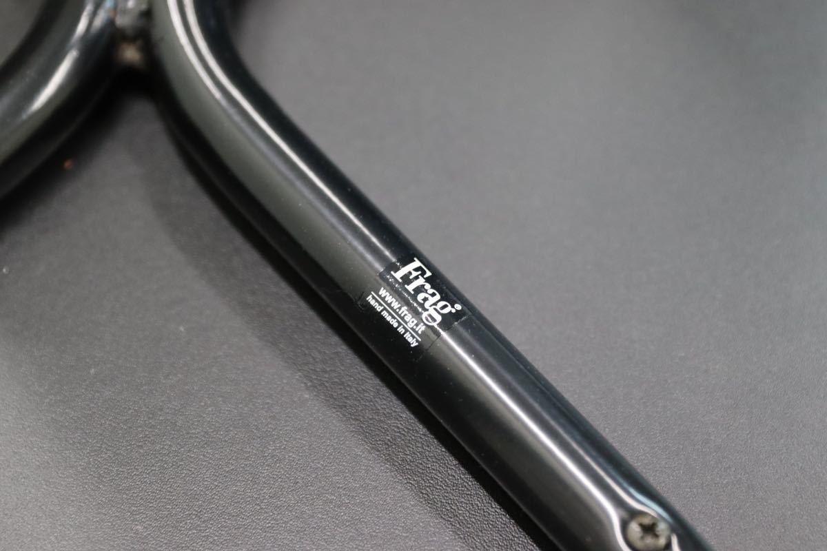 GMFS29B○Frag / フラッグ ハイチェア カウンターチェア 黒革 レザー チェア 椅子 2脚セット イタリア モダン 展示品