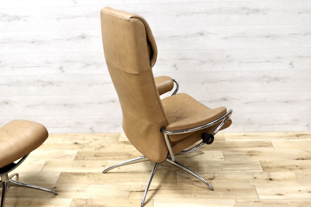 GMFK124○EKORNES / エコーネス ストレスレス メトロ Metro リクライニングソファ オットマン 北欧ノルウェー 約36万 展示品