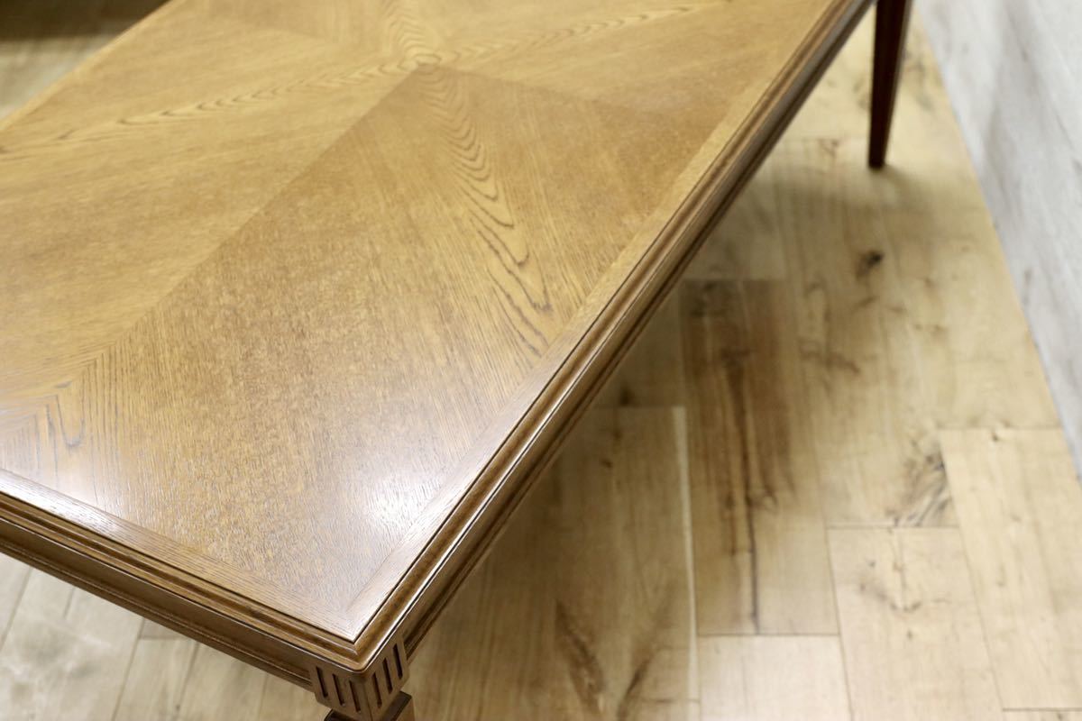 GMFT103○domani / ドマーニ QUEENSLIFE クイーンズライフ センターテーブル リビングテーブル カリモク最高峰 定価17万 展示品