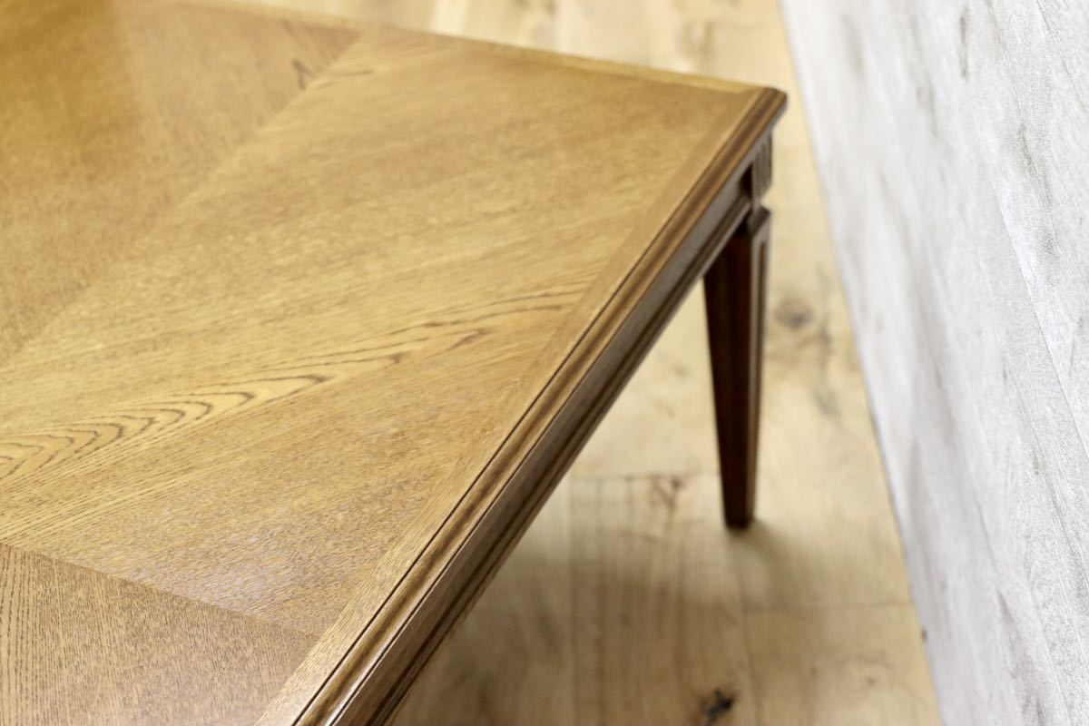 GMFT103○domani / ドマーニ QUEENSLIFE クイーンズライフ センターテーブル リビングテーブル カリモク最高峰 定価17万 展示品