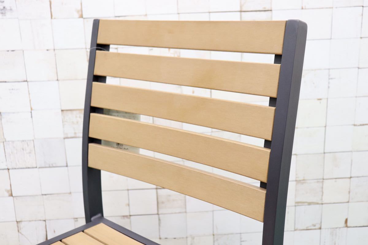 GMEN299○CHERRY FURNITURE / 桜屋工業 椅子 スチール ガーデンチェア 未使用品