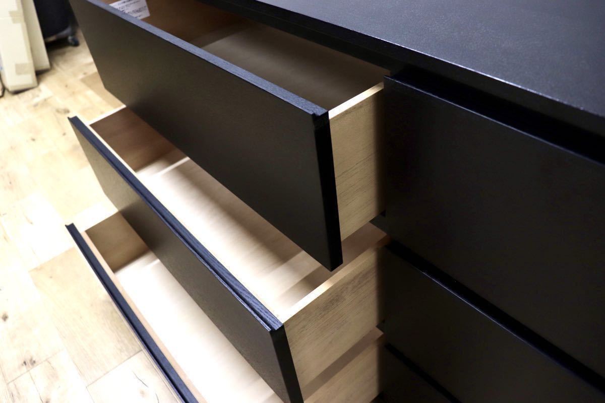 GMFN80○MATUNAGA Furniture / 松永家具 3段チェスト チェスト サイドボード リビングボード 整理タンス 収納家具 モダン 展示品
