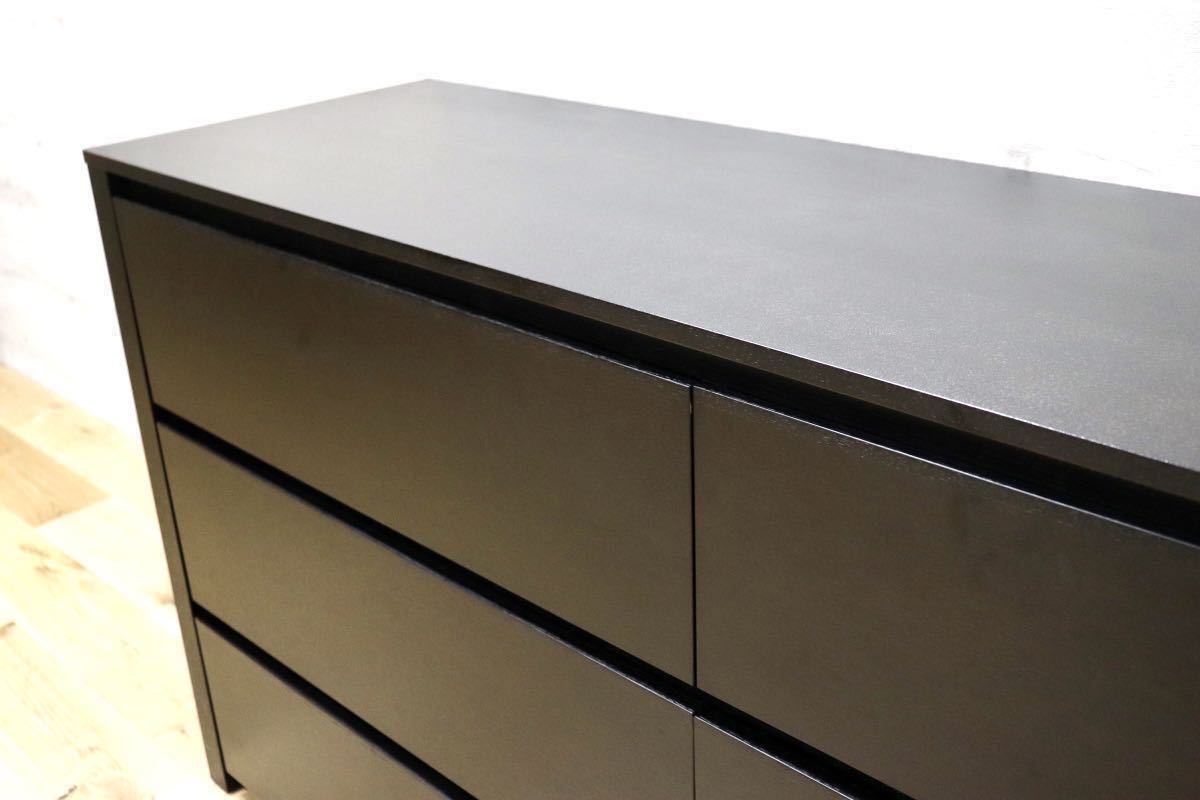 GMFN80○MATUNAGA Furniture / 松永家具 3段チェスト チェスト サイドボード リビングボード 整理タンス 収納家具 モダン 展示品