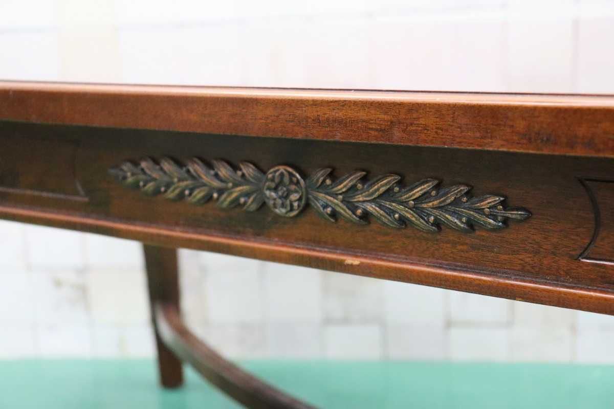 GMFH63○メープル不二屋 センターテーブル リビングテーブル ローテーブル ヨーロピアン 神戸洋家具 定価約8.5万