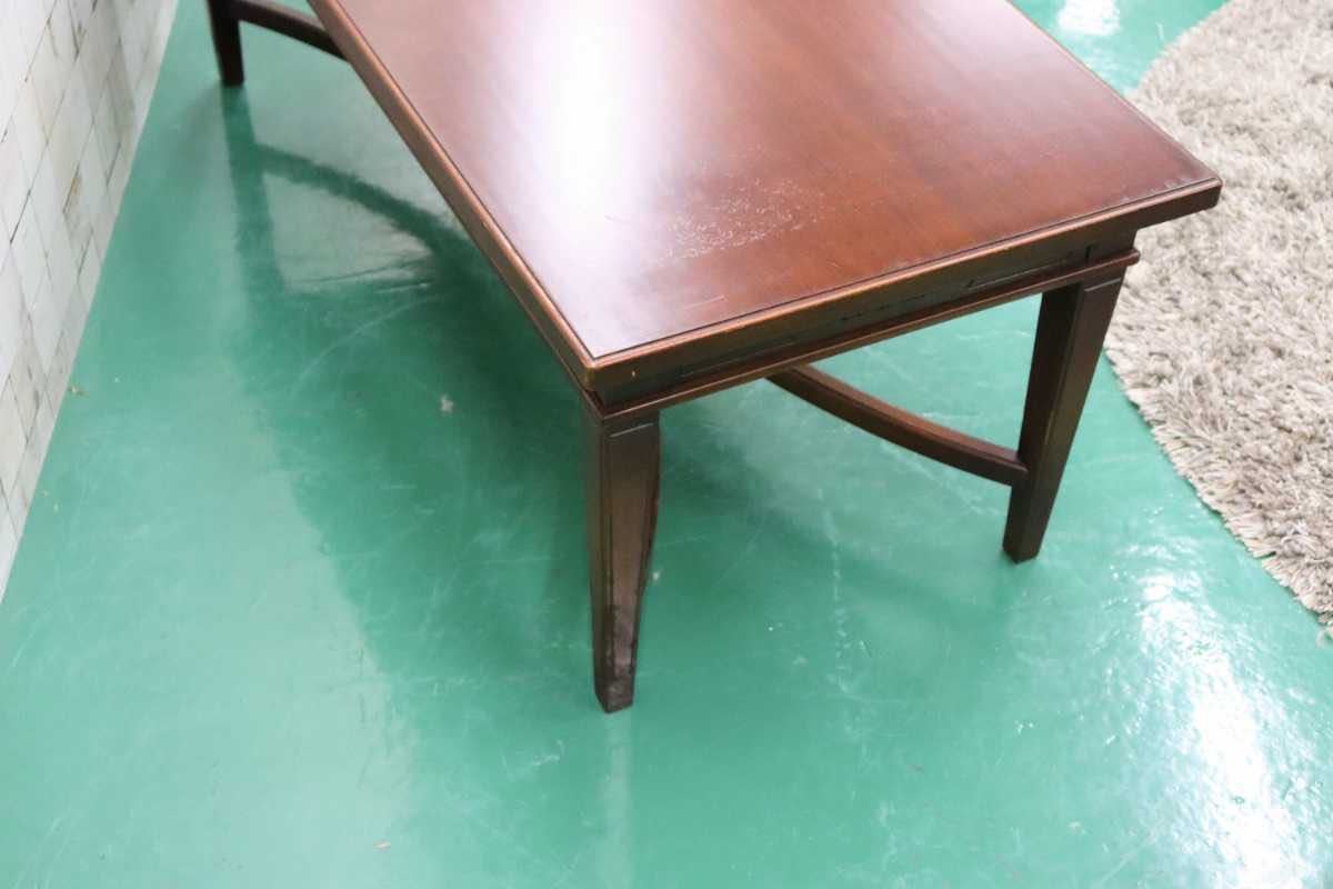 GMFH63○メープル不二屋 センターテーブル リビングテーブル ローテーブル ヨーロピアン 神戸洋家具 定価約8.5万