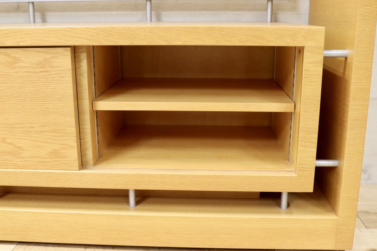 GMFN79○モデルルーム展示品 リビングボード テレビボード TVボード AVボード レッドオーク材