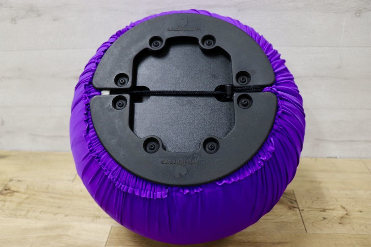 GMFN19E○Baleri Italia / バレリ イタリア Tatino タティーノ スツール オットマン パープル 定価約8.2万 新規張替え済