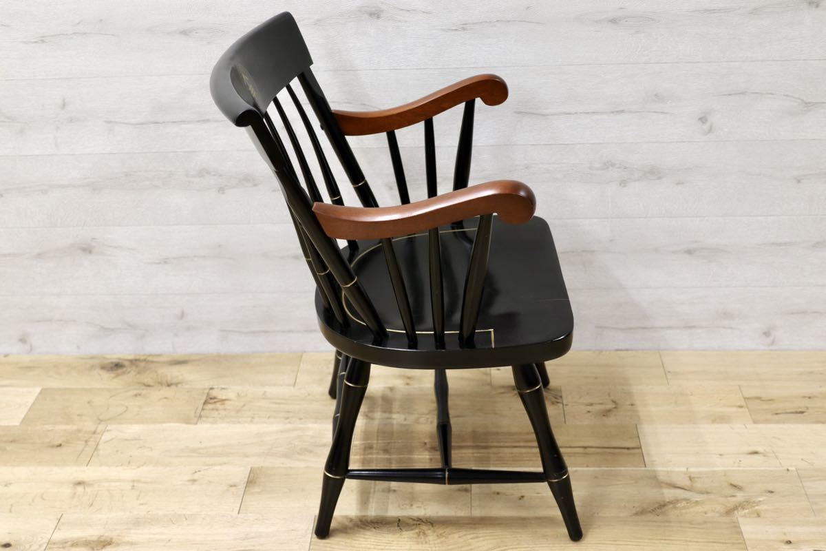 GMFK182○Nichols stone / ニコルス ストーン 希少 ウィンザーチェア キャプテンチェア 椅子 アメリカ モダン ファニチャー 横浜ダニエル