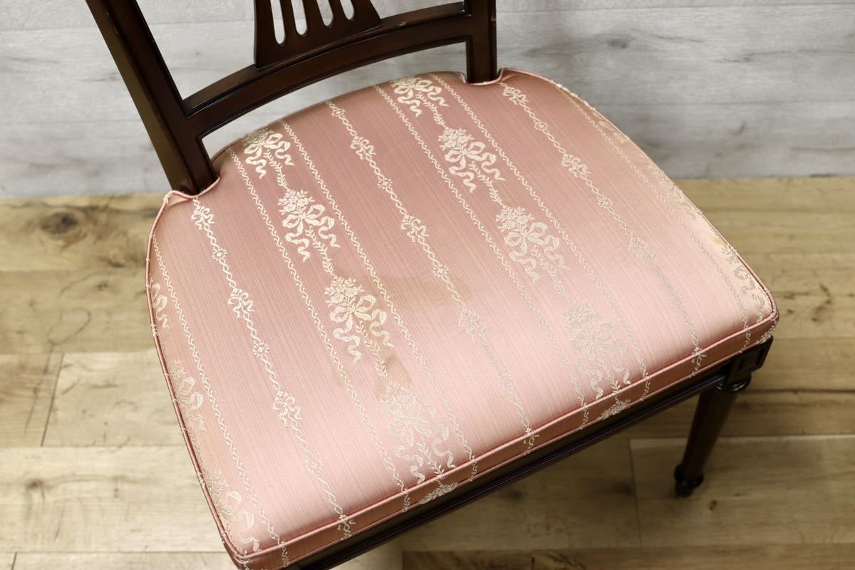 GMFK184B○domani / ドマーニ プロシード 廃番 ダイニングチェア 椅子 2脚セット クラシカル アンティーク調 カリモク最高峰